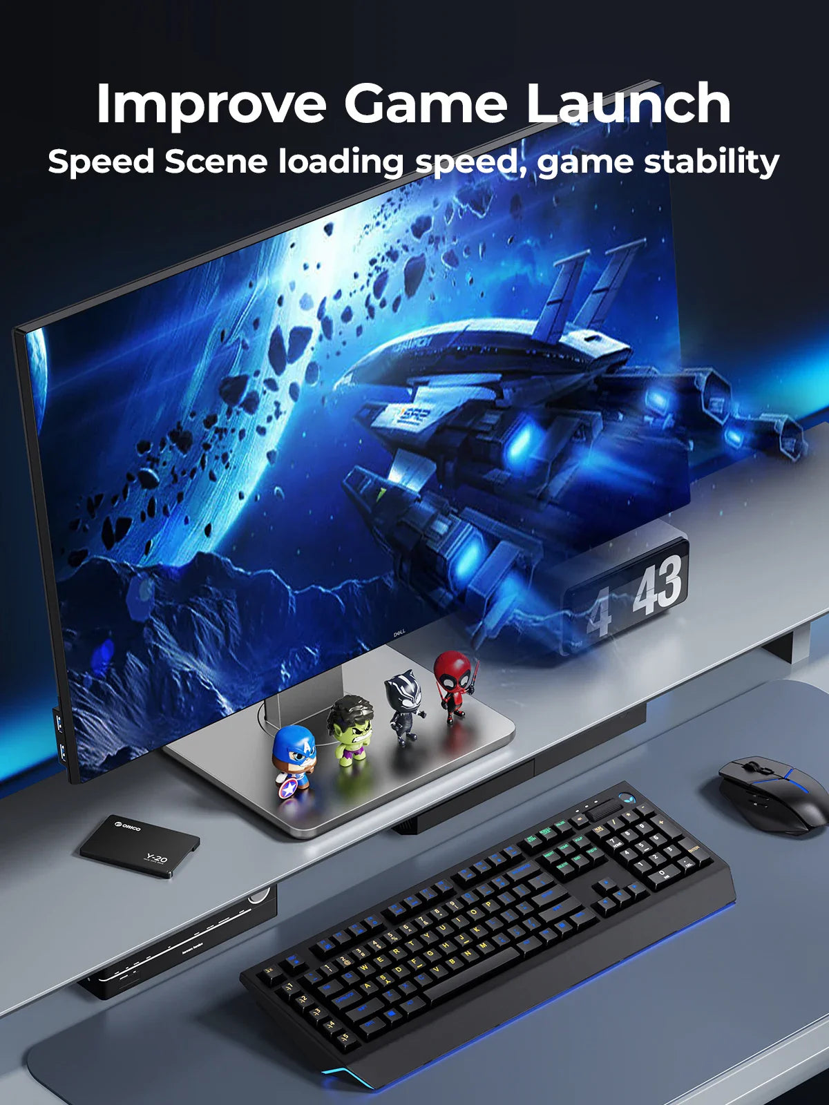 ORICO SATA III SSD 2.5” — 512GB-4TB 3D NAND Internal Solid State Drive Up to 550MB/s for PC & Laptop Upgrade
