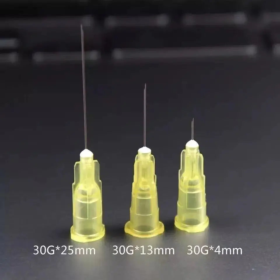 Superfine Precision Needles Assorted Sizes (18G–34G) – 4mm–38mm Lengths, Stainless Steel Fine Point Needles for Craft, Lab & General Use