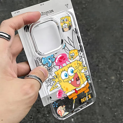 Funny Cartoon Phone Case - Soft Clear Protective Cover for iPhone 17, 16, 15, 14, 13 & More