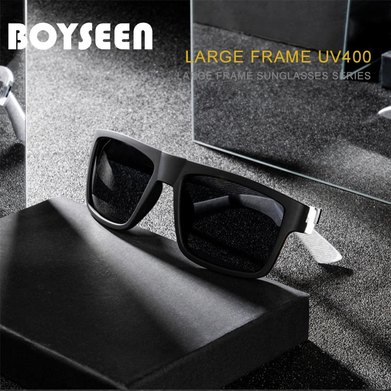 2024 Polarized Men’s Sunglasses – Designer Driving Shades, Retro UV400 Sun Glasses for Men & Women