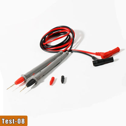 Multimeter Test Leads with Alligator Clips, Banana Plug Universal Cable, Crocodile Clip Test Wires