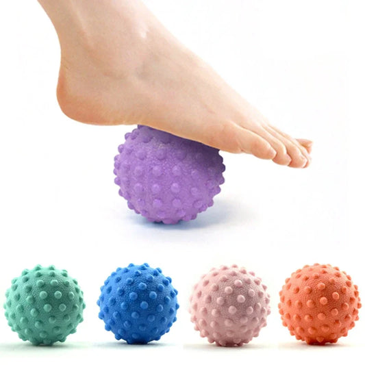 Durable TPE Spiky Massage Balls – 4.5cm Hedgehog Trigger Point Pain Relief for Hand, Foot & Plantar Fasciitis