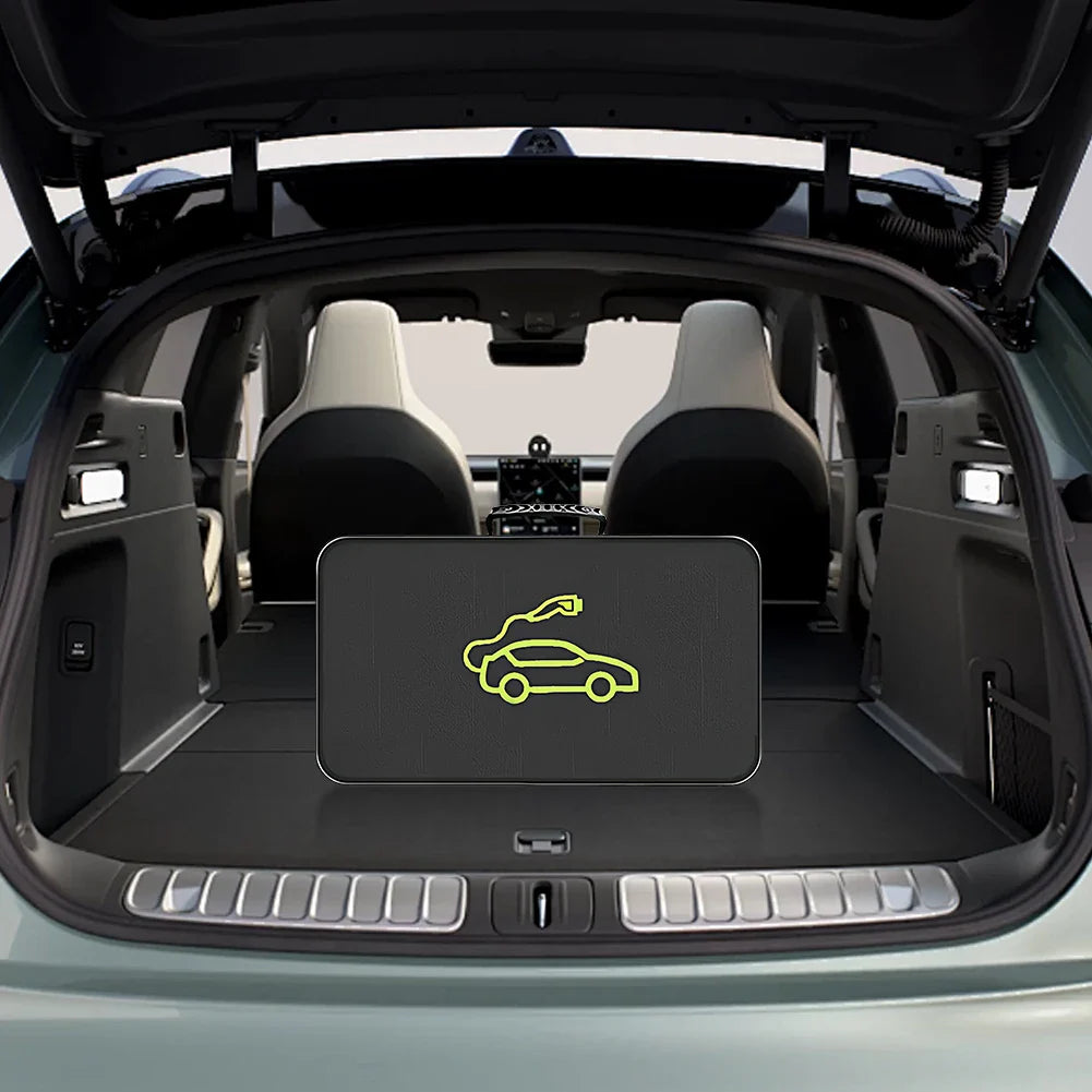 Waterproof Electric Car Charger Storage Bag – Fire Retardant EV Charging Cable & Socket Carry Case