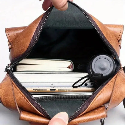 Fashionable PU Bag – Lightweight Versatile Tote with Adjustable Shoulder Straps for Daily Use and Travel