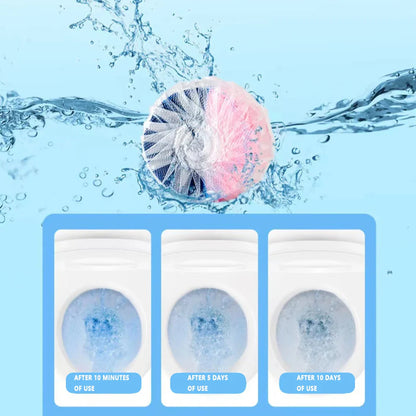 Automatic Toilet Bowl Cleaner Tablets – Continuous Release Technology for Long-Lasting Freshness