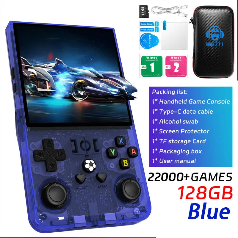 AISLPC R36MAX Retro Handheld Game Console – 4.0" IPS Linux System Portable Player with 128GB Games