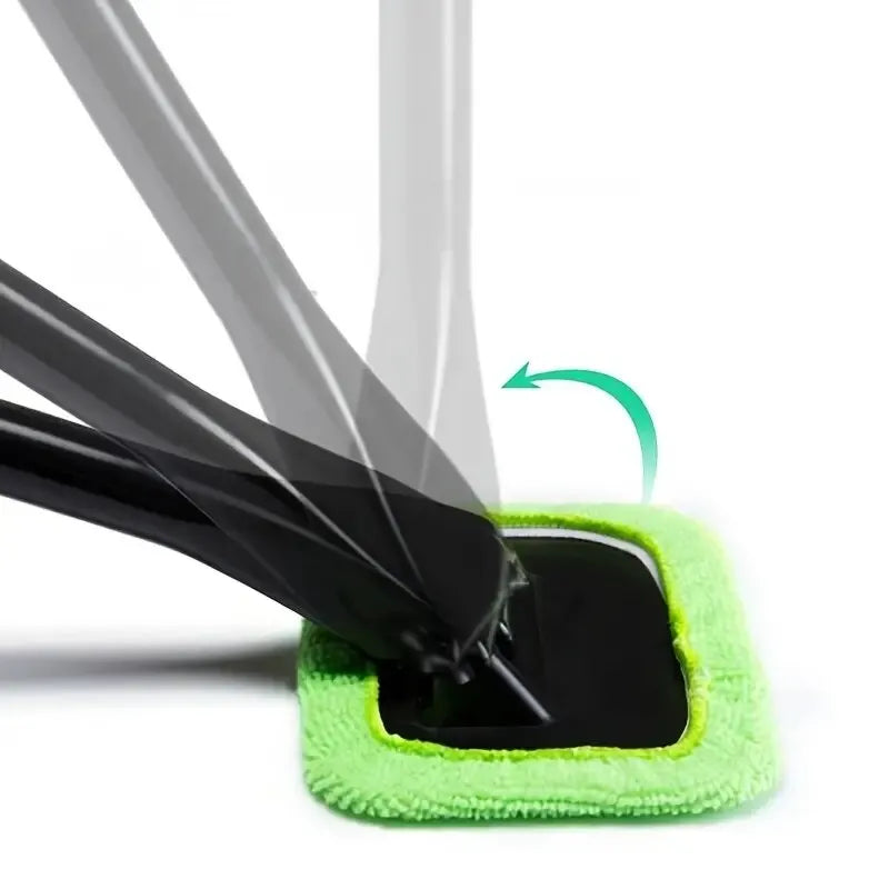 Ultimate 1PC Windshield Cleaning Kit - Interior Car Window Brush with Long Handle | Car Accessories for Crystal Clear Views