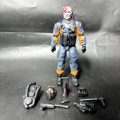 G.I. Joe Classified 6" Action Figures – Dr. Mindbender, Snake Eyes, Dreadnok Torch & Zandar Toy Gift