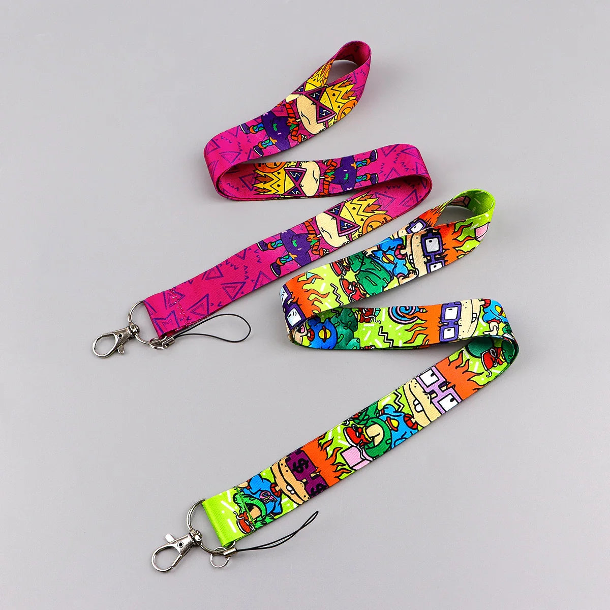 Animated Comedy Lanyard — Key Neck Strap for ID Card, Cell Phone, Badge Holder, Keychain Accessories & Gifts