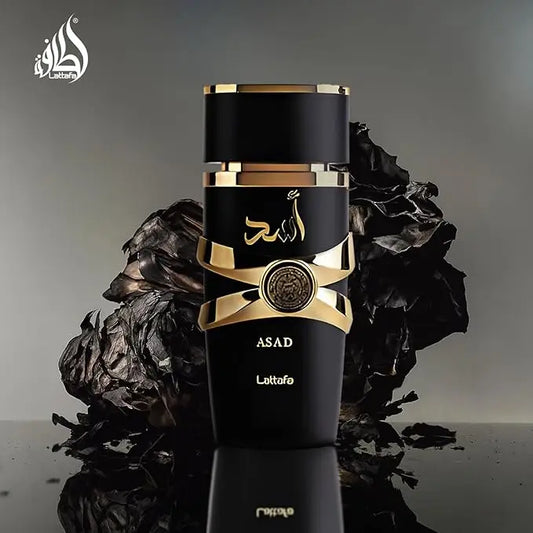 Lattafa Asad for Men — Arabian Pheromone Cologne to Attract Women, Fragrance Perfume for Men, Ideal Birthday Gift