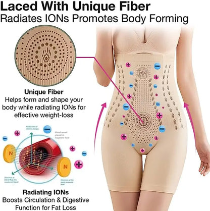 Women’s Fiber Restoration Shapewear — Tummy Control, Thigh Slimming Waist Trainer & Bodyshaper Panties