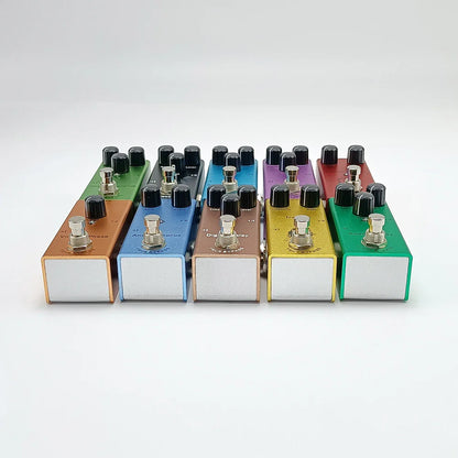 Electric Guitar Effects Pedal – Vintage Overdrive, Chorus, Tremolo, Delay & Ultimate Drive Options