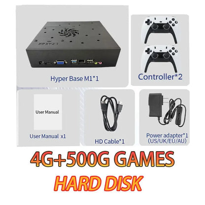 X8 Pro Retro Gaming Console – 8GB RAM 2TB ROM, 70,000+ Built-in Games, Windows 11, 60+ Emulators (PS2, Wii, PSP, GameCube) Plug & Play Game Device