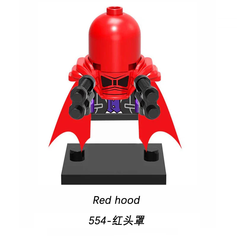 Marvel Superhero Mini Building Blocks – Captain America & Joker Two-Faced Man Movie Toy for Kids