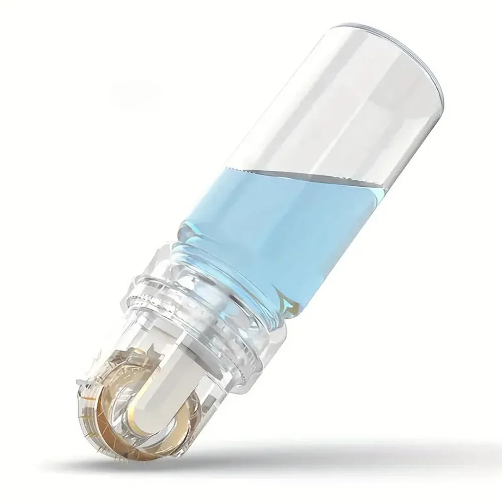 Hydra Roller 64-Pin Titanium Derma Needle – Reusable Skin Care Tool for Anti-Aging, Whitening & Serum Absorption