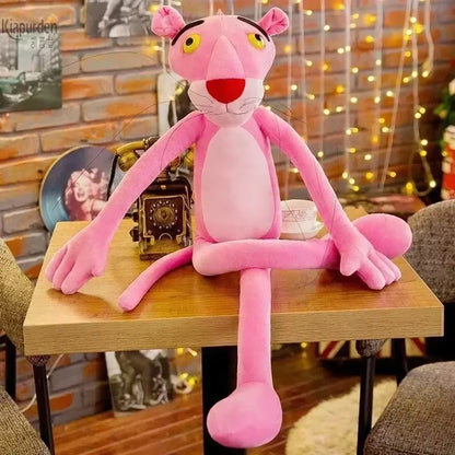 Cartoon Disney Pink Panther Plush Doll – Soft Anime Plush Toy & Cute Cloth Pillow for Kids and Adults, Birthday Gift