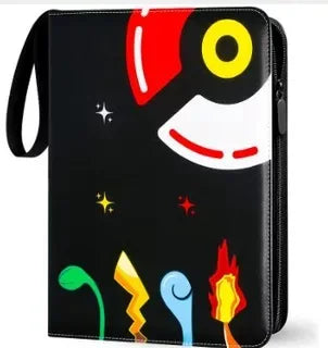 NEW Pokémon Card Album — 400pcs Binder Zipper PU Leather Storage Book for Anime Card Game Collection
