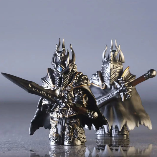 Lich King Medieval Round Table Knights Building Block Set – Sir Kay & Gaheris Anime Action Figure Collectible Toy