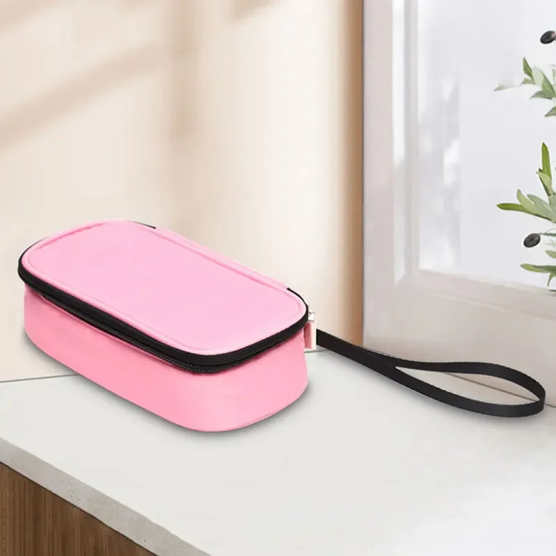 5 Color Insulin Cooling Bag – Portable Diabetic Pocket Pill Protector, Waterproof Thermal Insulated Medical Cooler