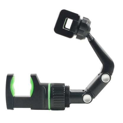 360° Rotatable Phone Holder for Guitar & Mic Stand — Includes 10 Picks and Cleaning Cloth