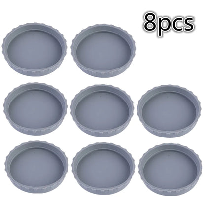 Reusable Beverage Can Covers - Silicone Soda Can Lids, Leak-Proof Sealing Protectors for Cans & Bottles