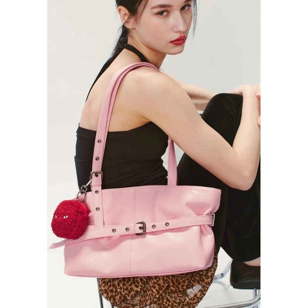 Samoondoh Motorcycle Crossbody Bag – Celebrity Style Tote for Women