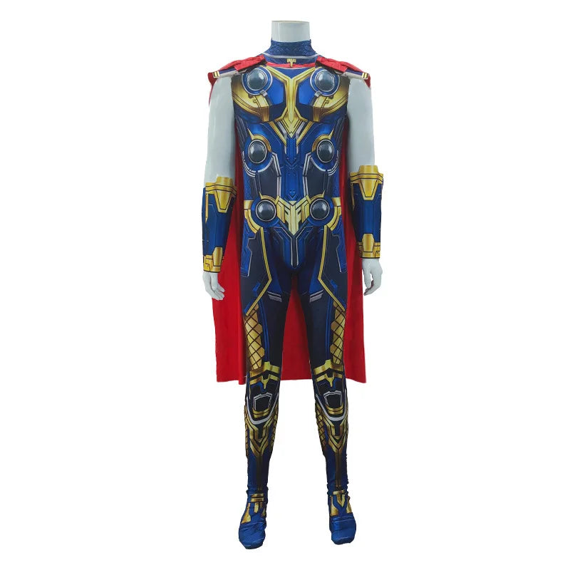 Thor: Love and Thunder Cosplay Costume – Kids & Adult Superhero Jumpsuit for Halloween, Party & Fancy Dress 2025