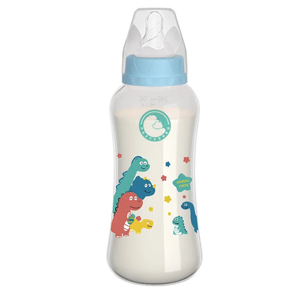 Dr.isla 150/240ML Baby PP Bottle – Wide Mouth Newborn Milk Bottle with Handle & BPA Free, Patterned Baby Cup