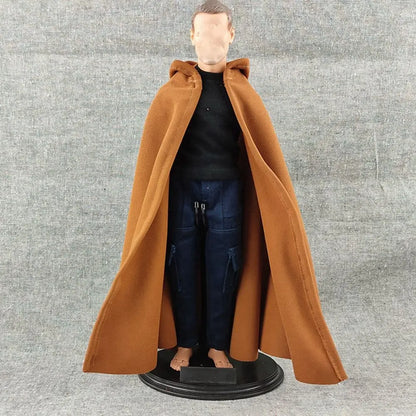 30cm Doll Coat Mini Suit Cloak – Windcoat for 1/6 BJD Male Dolls, Multi-Color Outfit Accessory