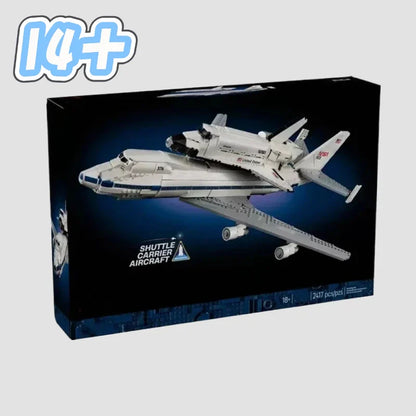 2025 ICONS Shuttle Carrier Aircraft Model – 10,360 DIY Building Blocks Bricks Toy for Kids, Creative Home Decor & Christmas Gift