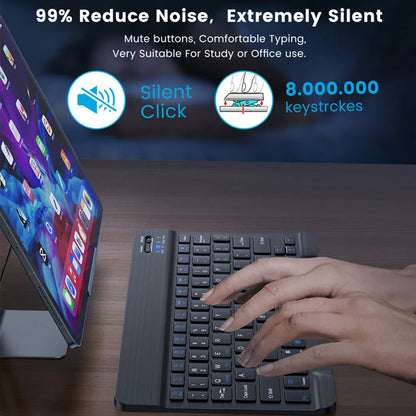 Bluetooth Wireless Keyboard & Mouse Set – Multi-Language Support for iOS, Android, Windows, iPad & Tablets