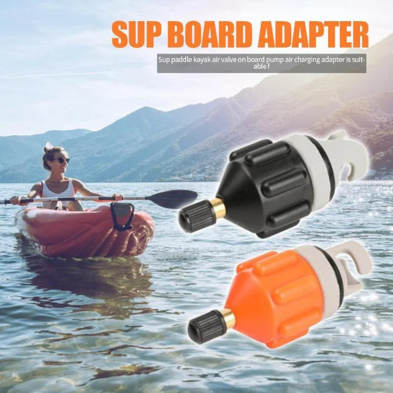 Durable Nylon Air Valve Adaptor – Wear-Resistant Inflatable Pump Adapter for Kayak, SUP Board & Rowing Boat