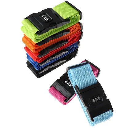 Secure Travel Luggage Suitcase Lock - Durable Nylon Packing Strap Belt - 1 Piece