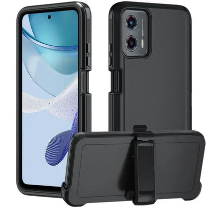 Ott Defender Series Case for Moto G – Anti-Drop Cover with Box & Clip for Stylus, Power, Play 4/5G (2023-2025), G04/24/13/23, E13/20/30/40