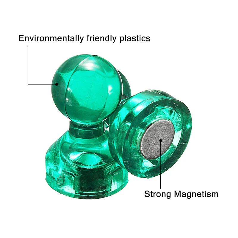 14 Pcs/Set Strong Neodymium Skittle Pin Magnets: Multi-Use Fridge and Whiteboard Magnets for Office, Advertising, Education