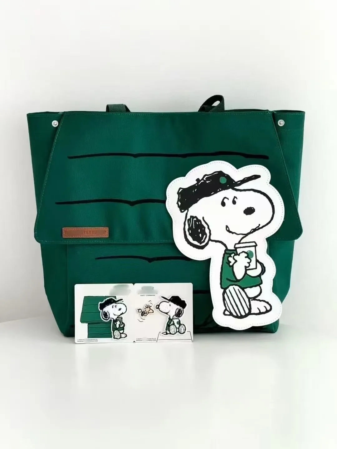 New Snoopy Tote Bag | Large Capacity Casual Shoulder Bag for Girls, Travel & Everyday Use