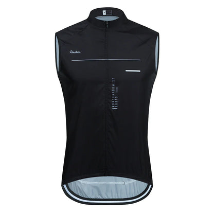 Raudax Men's Sleeveless Cycling Vest – Mesh Ciclismo Undershirt, Windproof Gilet for Cycling & Motorcycle