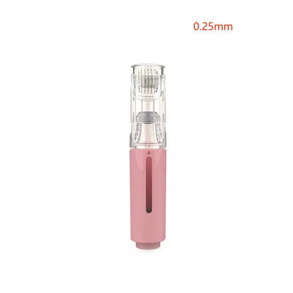Derma Roller Titanium Needle — Lip & Beard Growth Roller with Serum Applicator