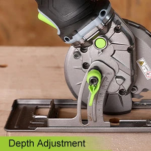 WORKPRO 20V Cordless Circular Saw with 115mm Blade – 710W Electric Power Tool for Wood & Tile Cutting (Laser & No Laser Options)