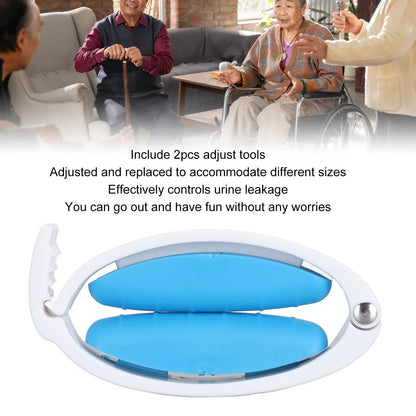 Male Urinary Incontinence Clamp – Adjustable Silicone Leak Prevention Clip for Men
