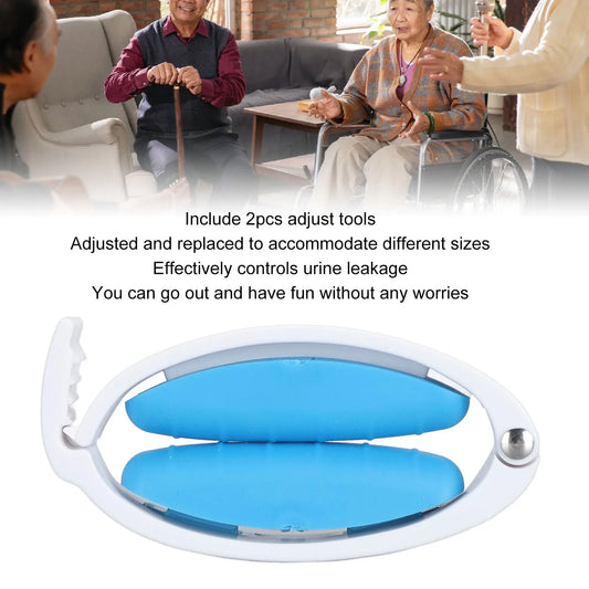 Male Urinary Incontinence Clamp – Adjustable Silicone Leak Prevention Clip for Men