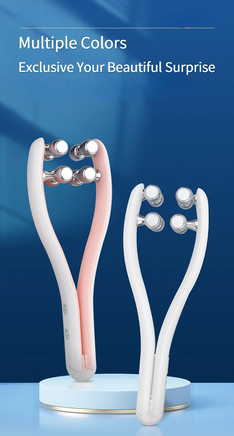 Y-Shaped Face Lifting Roller – Facial Massager for Chin & Skin Care at Home