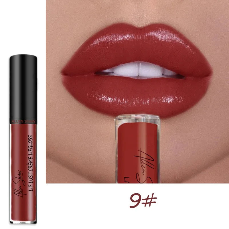 12-Color Waterproof Long-Lasting Lipstick Set – Sexy, Moisturizing Vivid Lip Gloss for Women Makeup