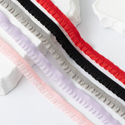 5m Elastic Lace Trim Ribbon for Dress Decoration, DIY Sewing & Crafts