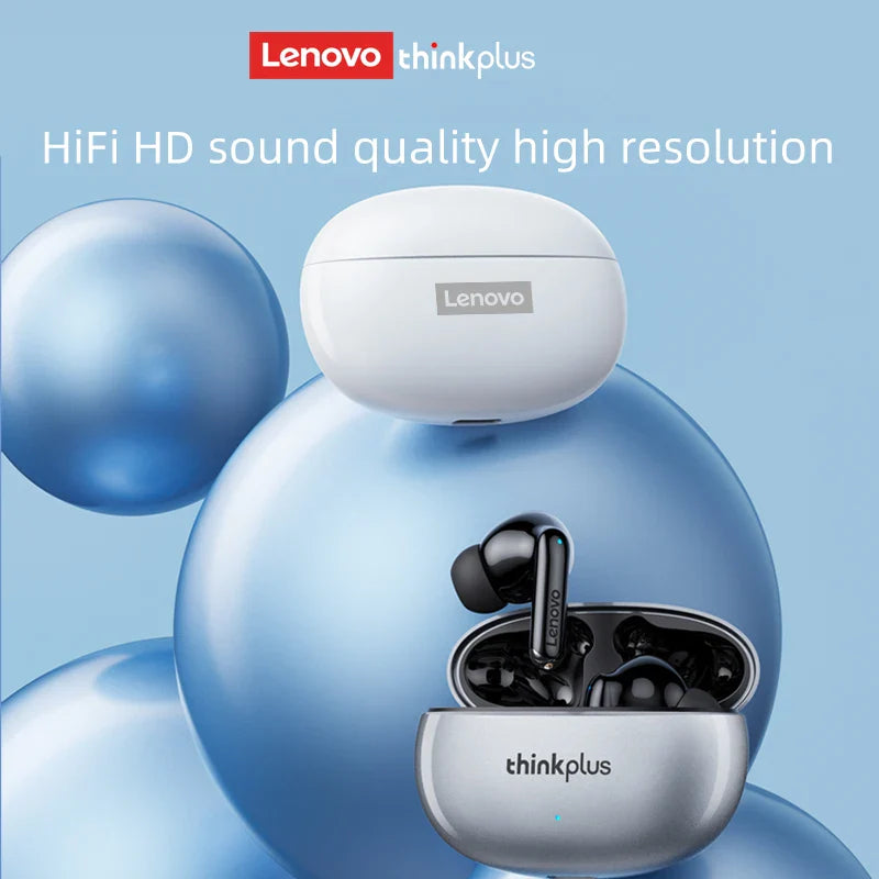 Lenovo Thinkplus XT88 In-Ear Bluetooth Earphones — Dual Mic, Stereo Noise Reduction, Bass HiFi Touch Earbuds