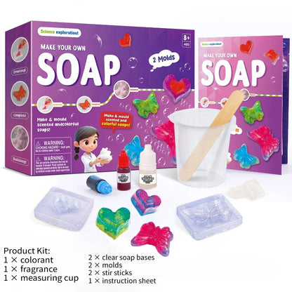 Children’s Magic Science Experiment Kit – DIY Soap STEAM Educational Toy for Kids & School Projects