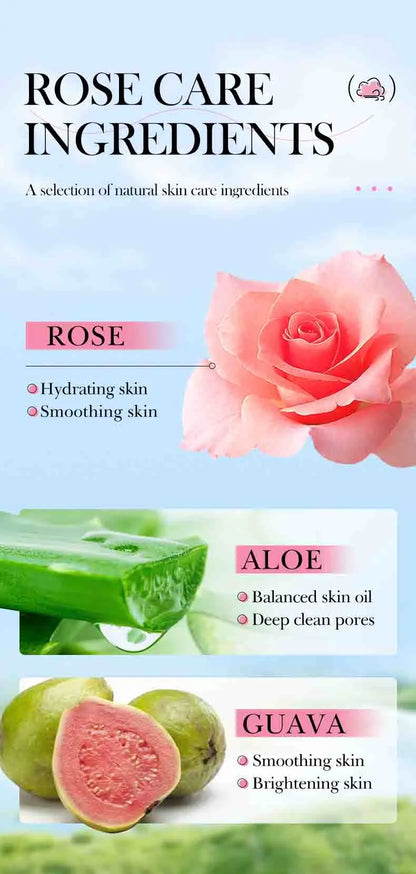 SAODER Fruits Facial Cleanser – Moisturizing & Hydrating Face Wash Foam with Massage for Skincare