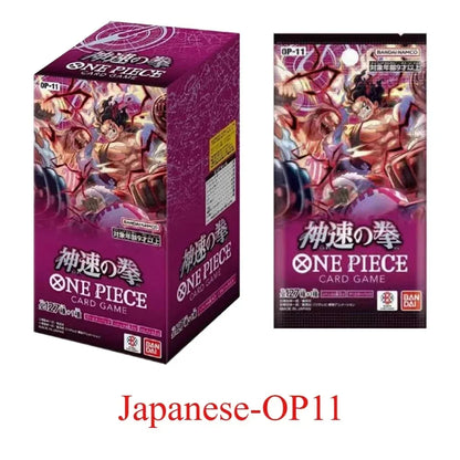 Bandai One Piece OPCG TCG Game Card — Sealed Booster Pack, Collectible Cartoon Cards for Toys & Gifts