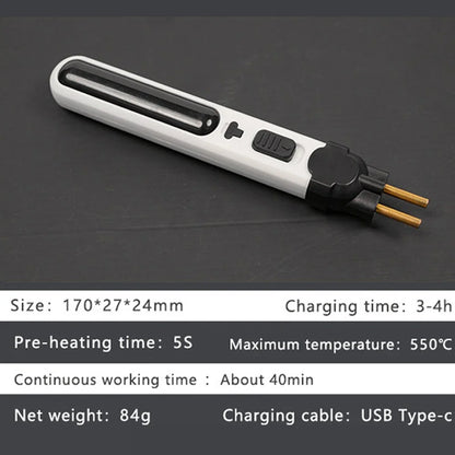 7-in-1 Cordless Hot Wire Foam Cutter Kit – Multipurpose Hot Knife and Soldering Iron for EVA, KT Board, and Sponge Carving