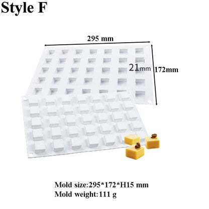 35-Cell Silicone Candy & Chocolate Mold — Jelly, Cake, Ice Cube & Dessert Baking Tool